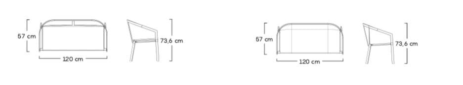 Алюминиевое садовое кресло с порошковым покрытием MY YOUR Push ARCH-00003392 - Вид №5