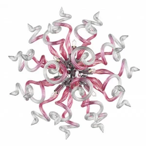 Бра настенное розовое Lightstar Medusa 890652 LIGHTSTAR ОРИГИНАЛЬНЫЕ 00-3888995 Розовый