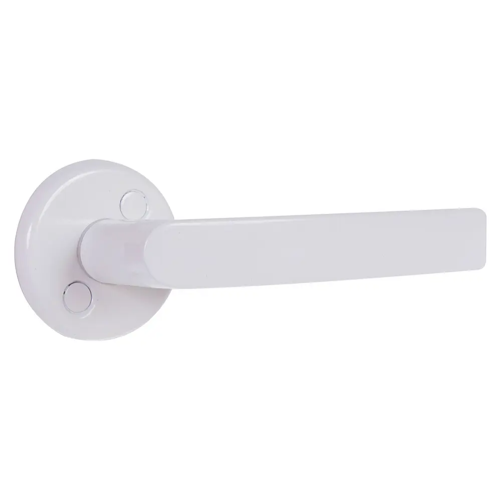 Ручки дверные на розетке Palladium 016 (5/60), алюминий, цвет белый STLM-2068240