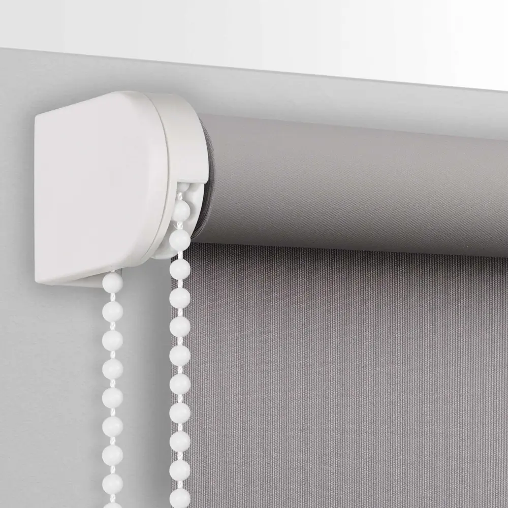 Штора рулонная блэкаут 200x175 см серая PRAKTO BLACKOUT STLM-2036368 - Вид №1