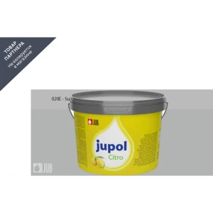 Краска для стен и потолков Jub Jupol Citro с запахом лимона цвет серый 020E 2 л
