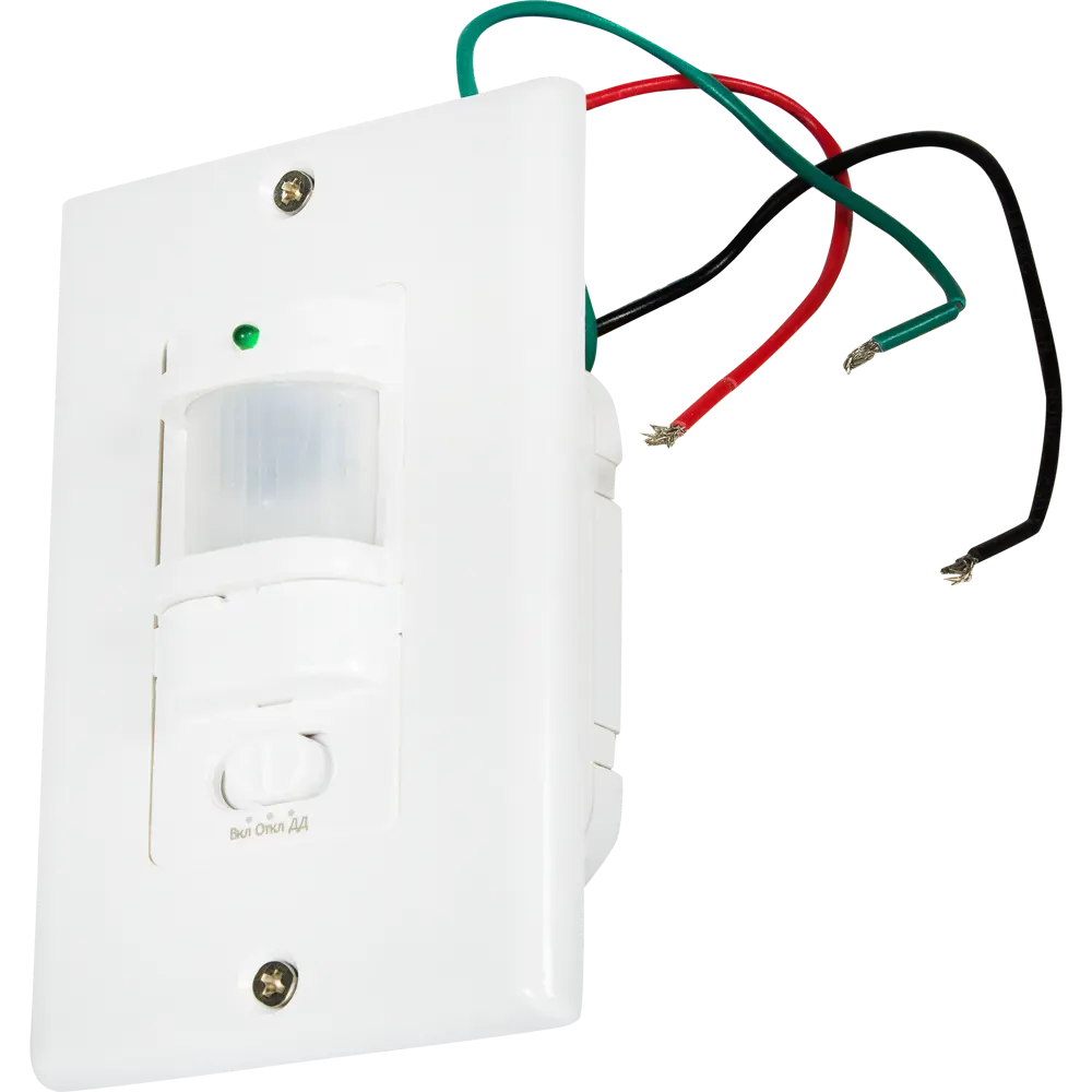 Датчик движения IEK 028, 1200 Вт, цвет белый, IP20 STLM-2000024 - Вид №1