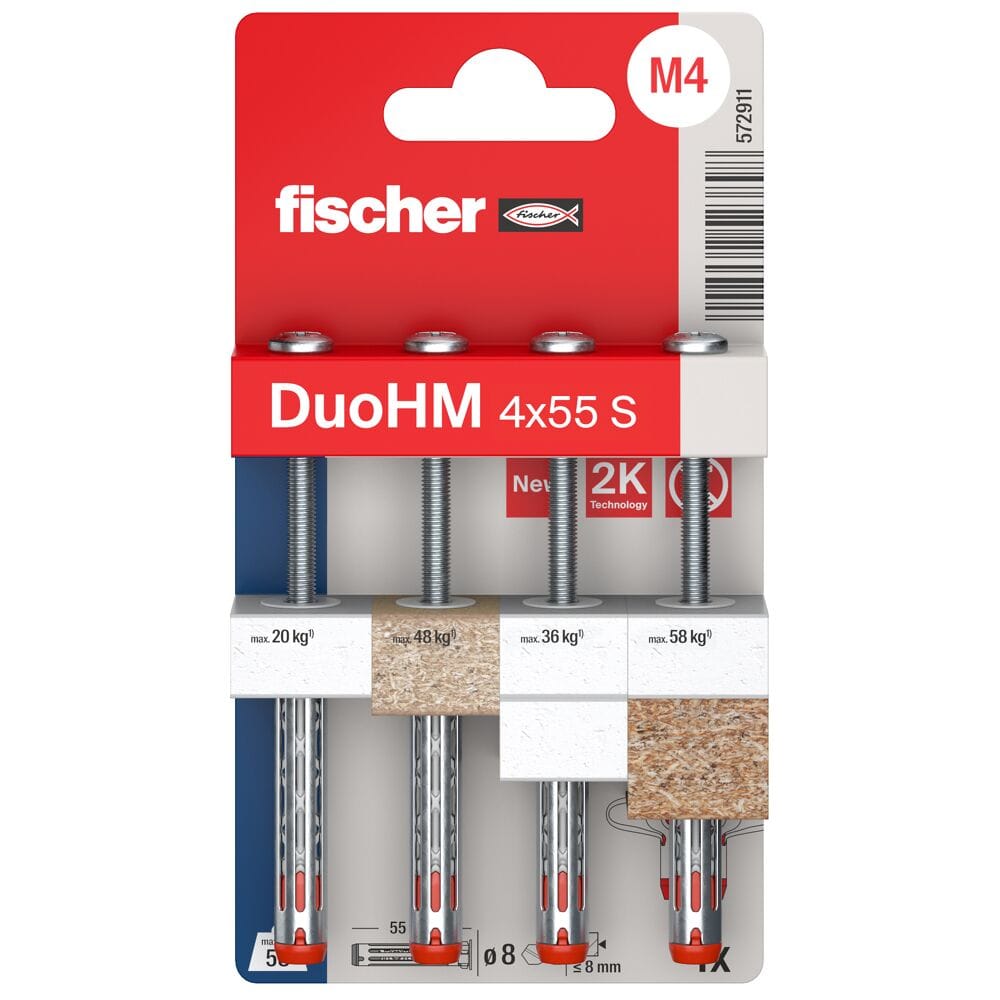 Дюбель FISCHER DuoHM ARCH-00080658 - Вид №6