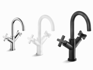 Смеситель для раковины с одним отверстием и отдельными розетками