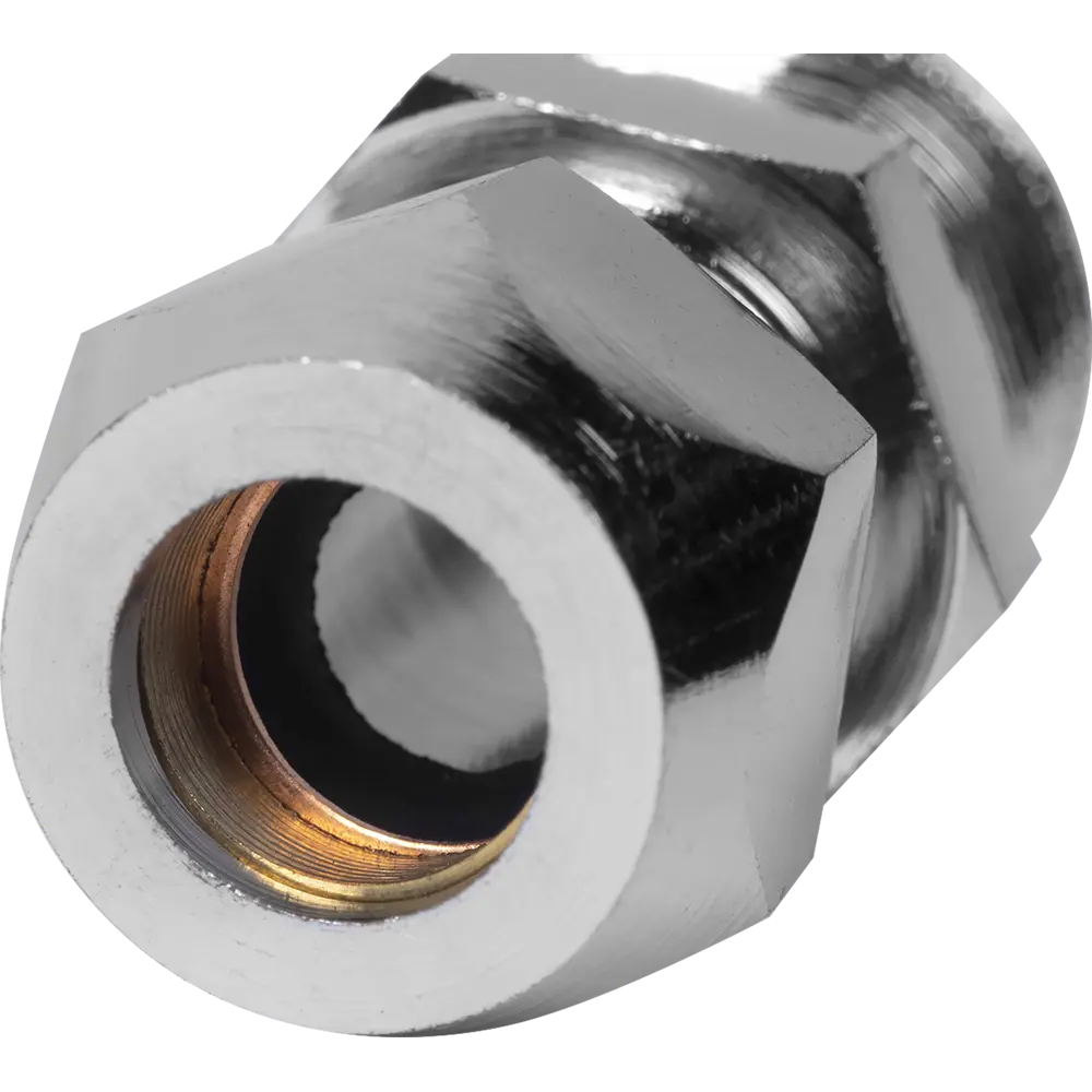 Переходник для гибкой подводки, 10х1/2" мм, латунь, цвет хром Santreyd STLM-2075039 - Вид №2