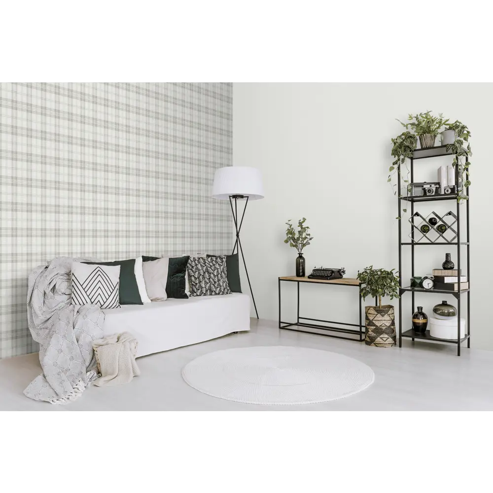 Флизелиновые обои ATELIERO Scotland зеленые 1.06 м 89432664 STLM-1564725 - Вид №5