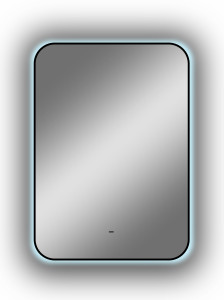 90692223 Зеркало для ванной RF4001BV с подсветкой 50х70см Black View STLM-0340708 REFLECTION