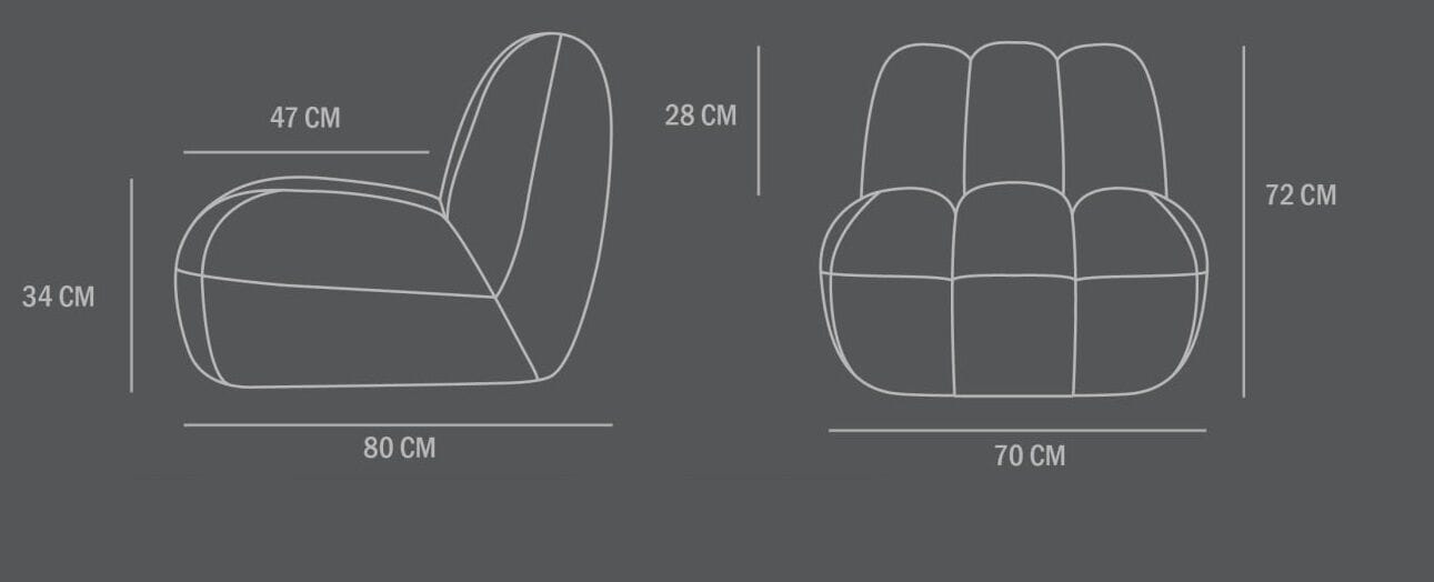 Льняное кресло 101 Copenhagen Toe ARCH-00013548 - Вид №5