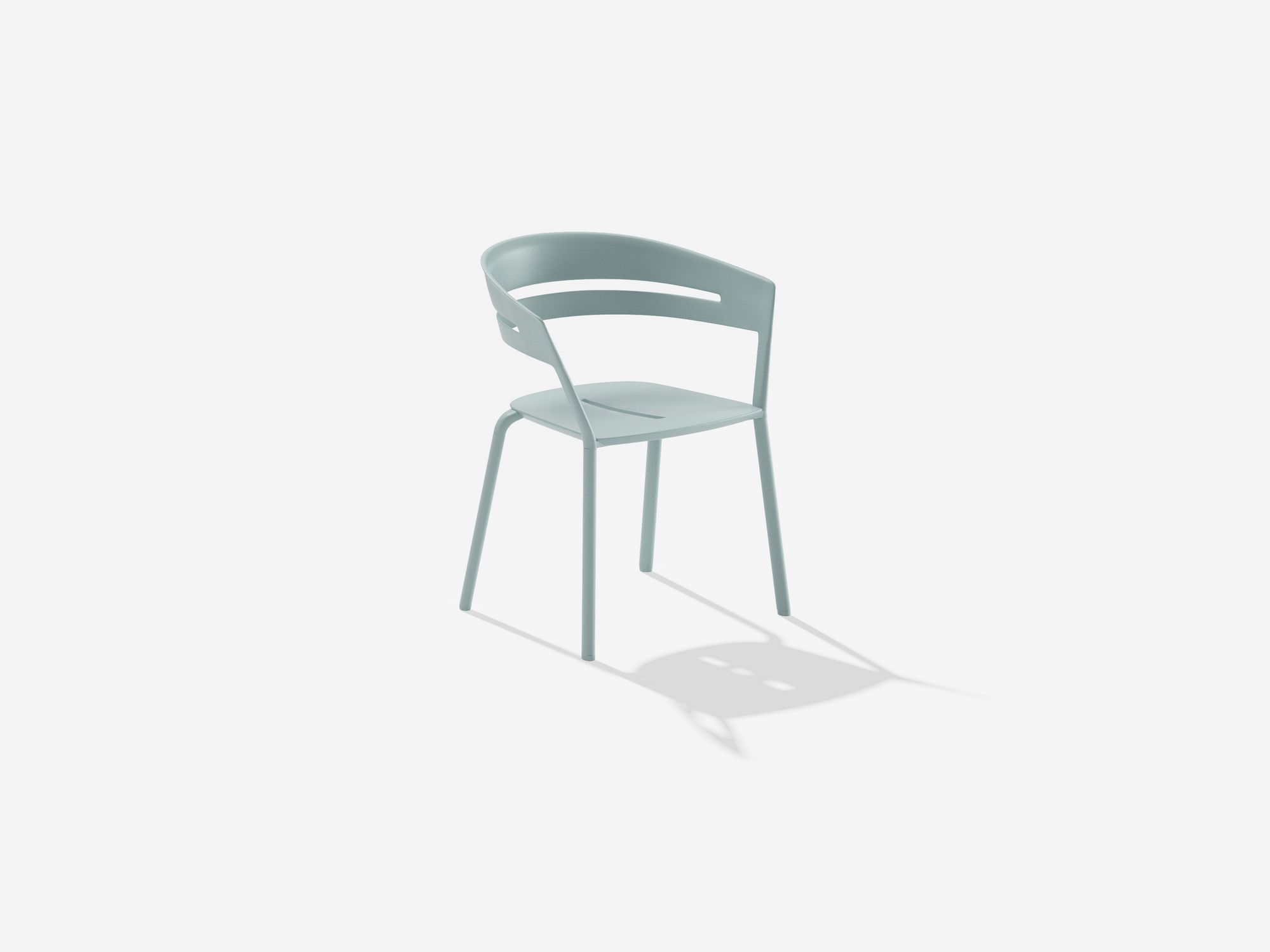 Алюминиевый штабелируемый садовый стул с подлокотниками FAST Ria ARCH-00113356 - Вид №14