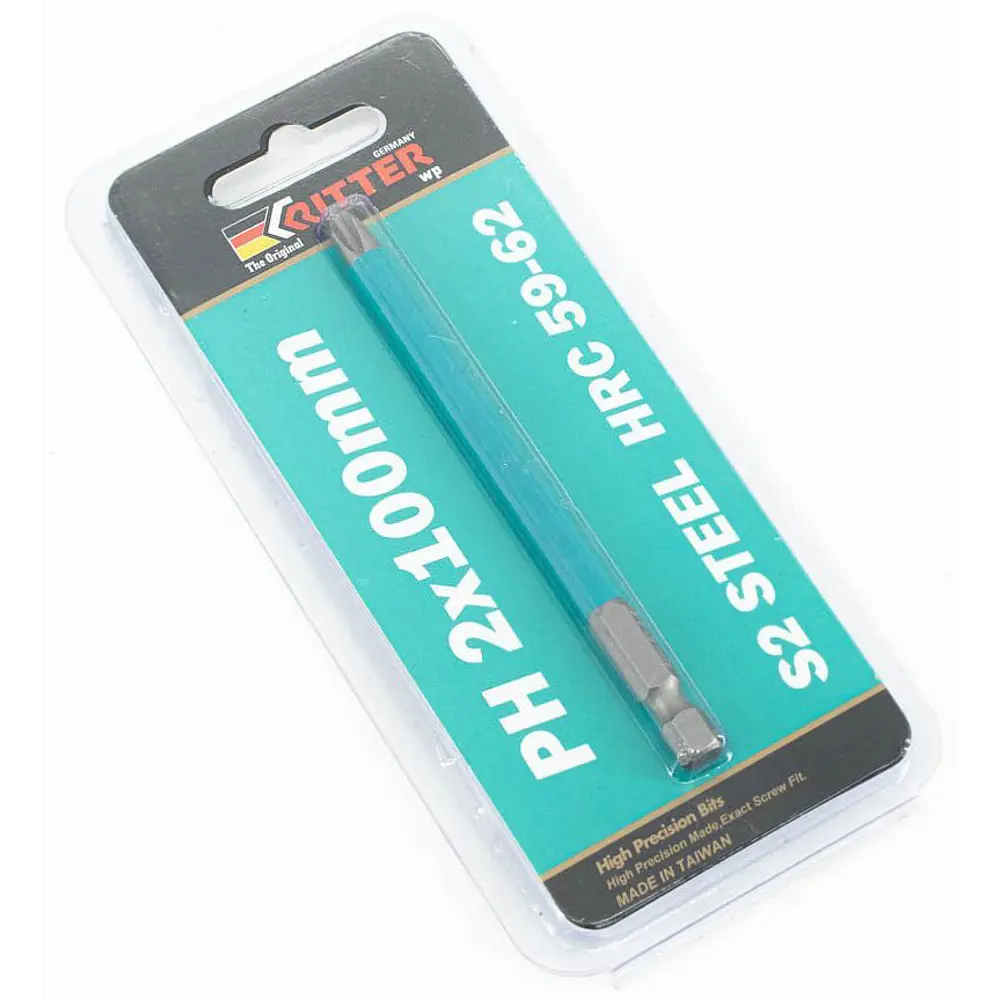 Бита магнитная Ritter WP PS20112091 PH2x100 мм STLM-2153507 - Вид №2