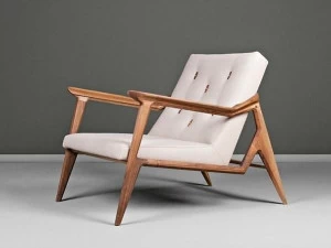 HOOKL und STOOL Кресло из ткани с подлокотниками Lipa