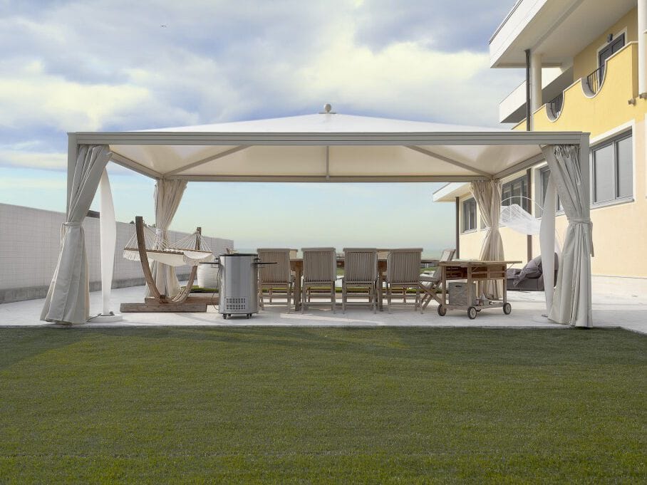 Отдельно стоящие беседки с сертифицированной крышкой из ПВХ L'Officina by Adami S4 ARCH-00094398