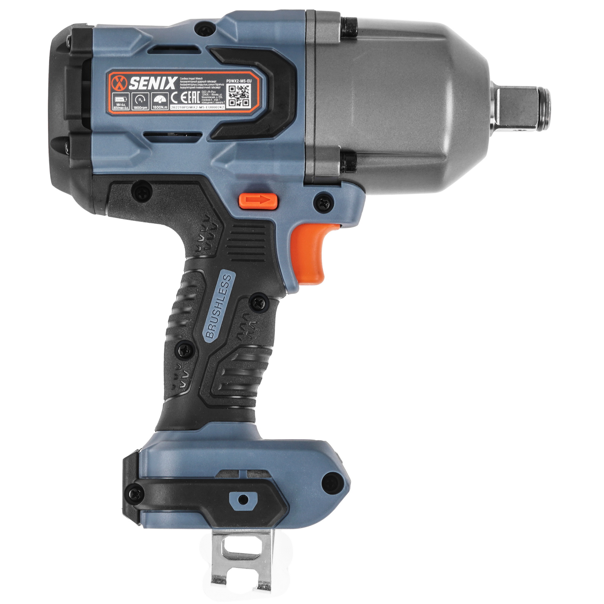 Гайковерт SENIX PDWX2-M5-EU 20 Volt Max X2  , Без ЗУ, Без АКБ 9067928 STDN-0140715 - Вид №1