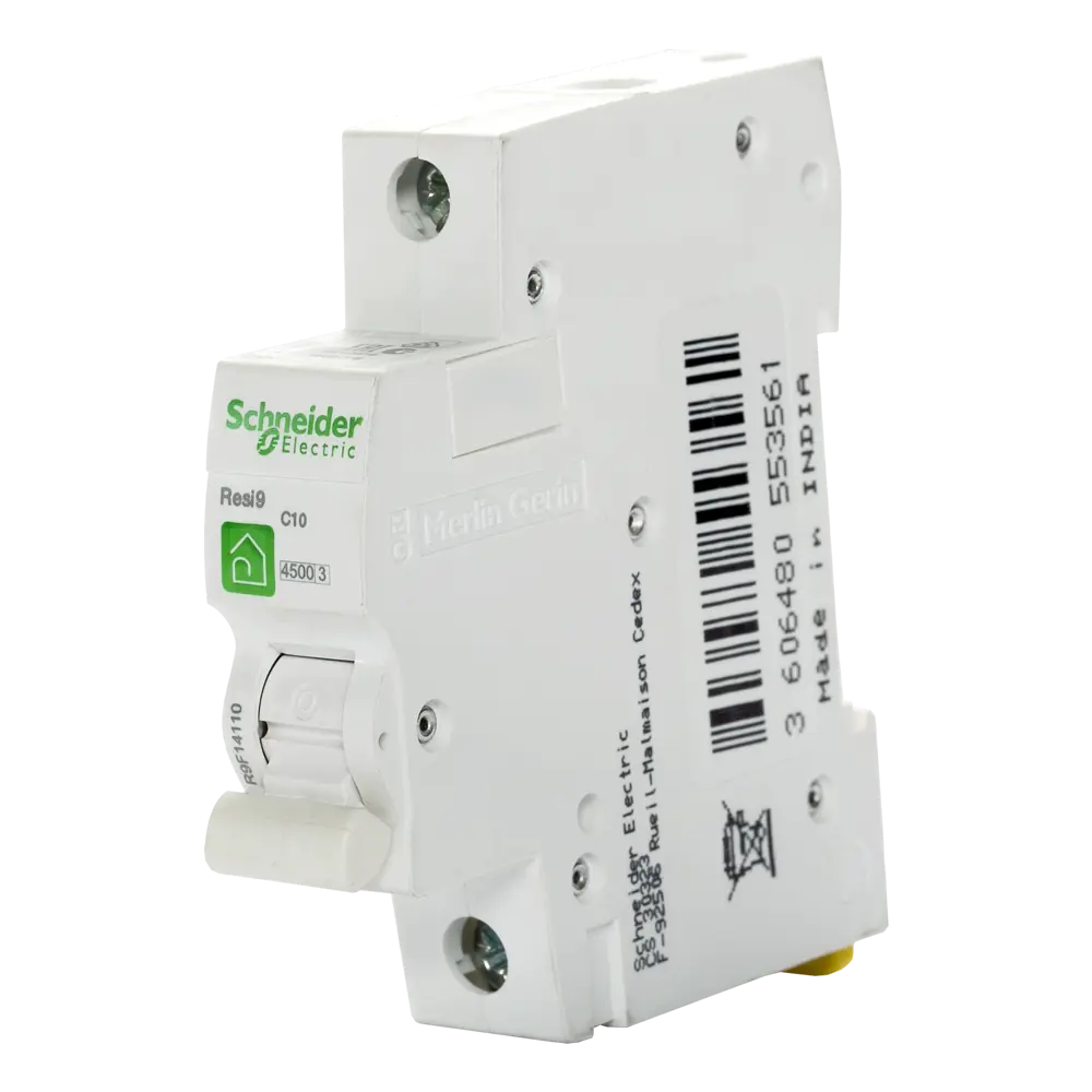 Выключатель автоматический Schneider Electric Resi9 1 полюс 10 A STLM-2162718