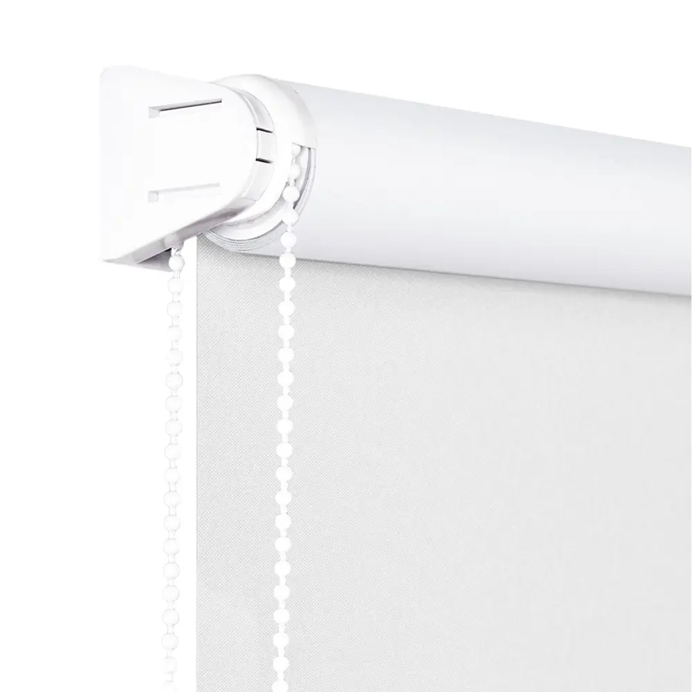 Рулонная штора блэкаут KREAFORTA Vorga 40x160 см белая STLM-2023817 - Вид №3