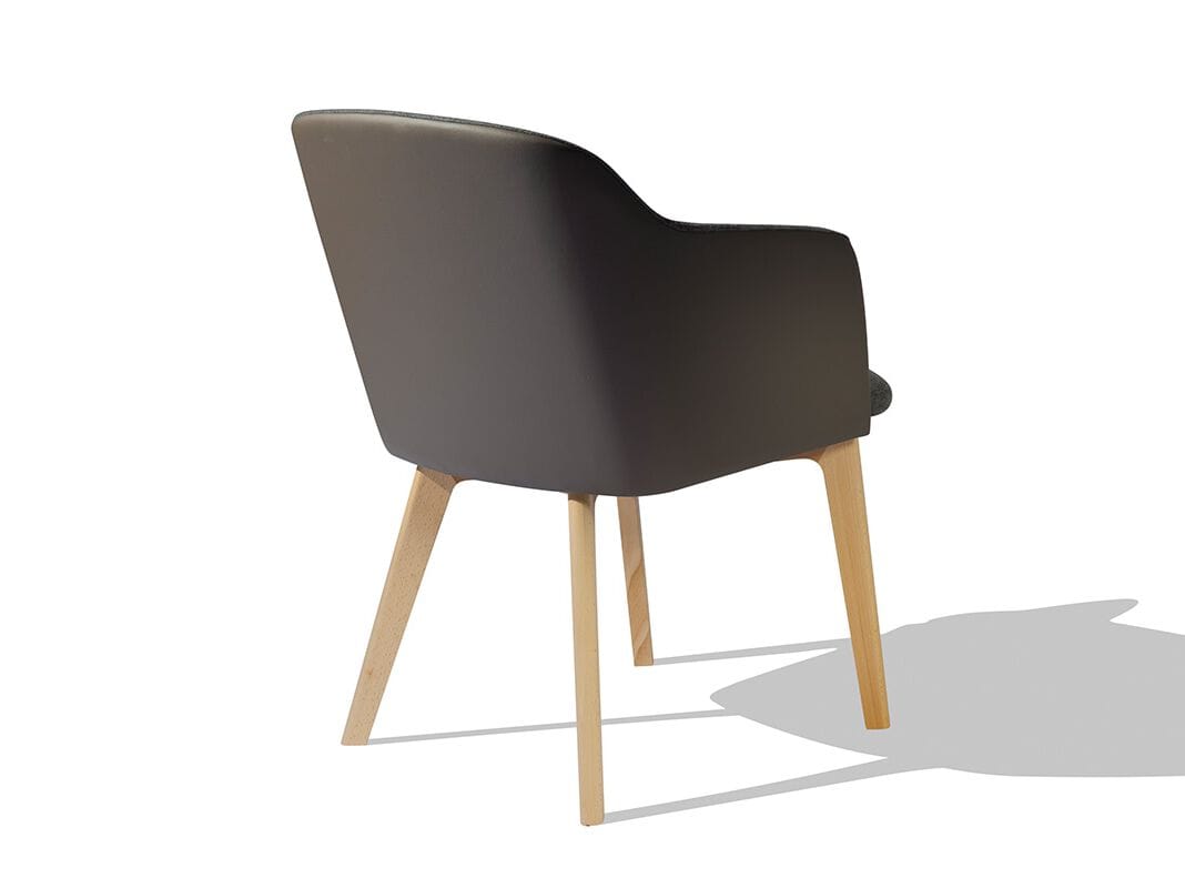 Стул для зала ожидания с подлокотниками SCHNEEWEISS interior Klara ARCH-00128076 - Вид №2