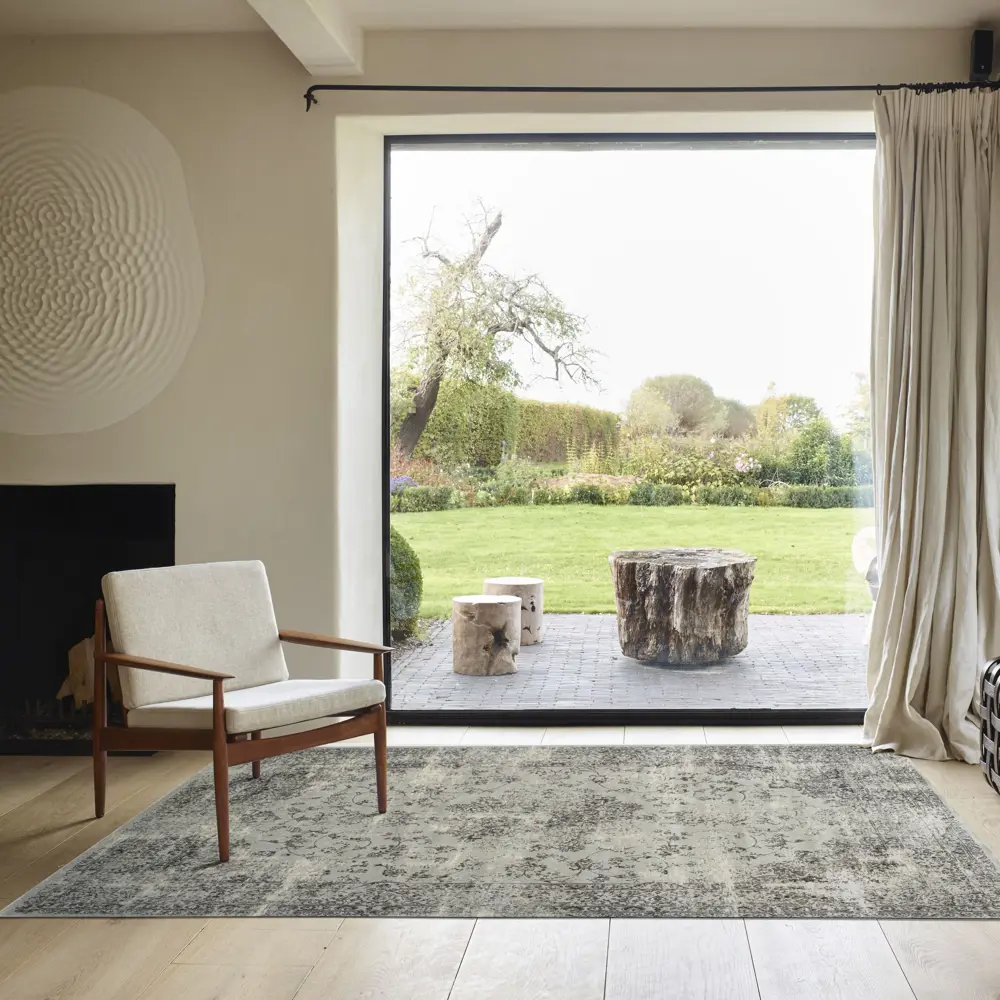 Ковер вискоза Prado 14748/5353 67x105 см цвет серый RAGOLLE STLM-2127266