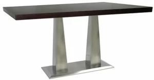 Vela Arredamenti Прямоугольный стол из нержавеющей стали Isopira