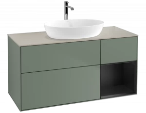 Villeroy&Boch Тумба под раковину Прямоугольная версия FA73PDGM Finion Olive Matt Lacquer