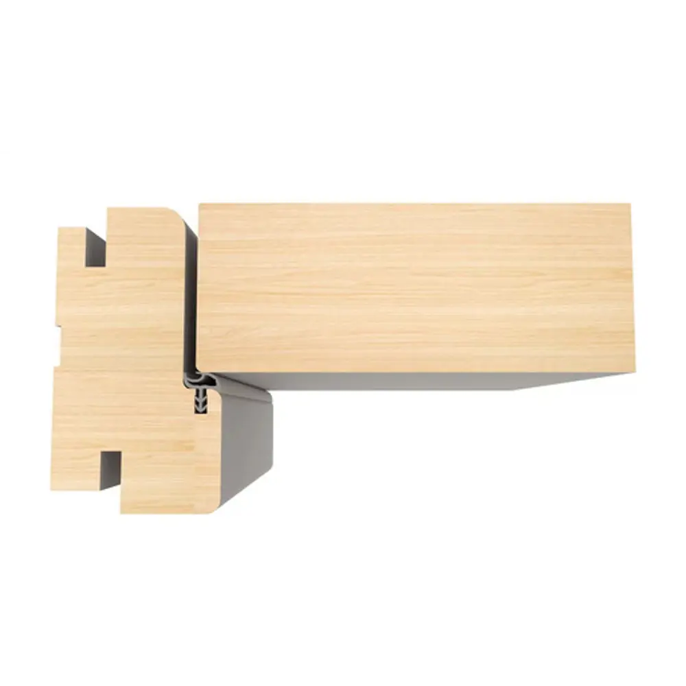 Уплотнитель для дверей Deventer универсальный профиль 5.5 м цвет белый Santreyd STLM-2141305 - Вид №1