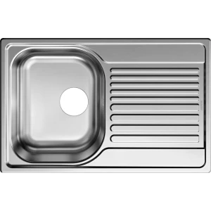 Мойка врезная Blanco Tipo 45 compact 78х50 см, нержавеющая сталь, цвет матовая сталь