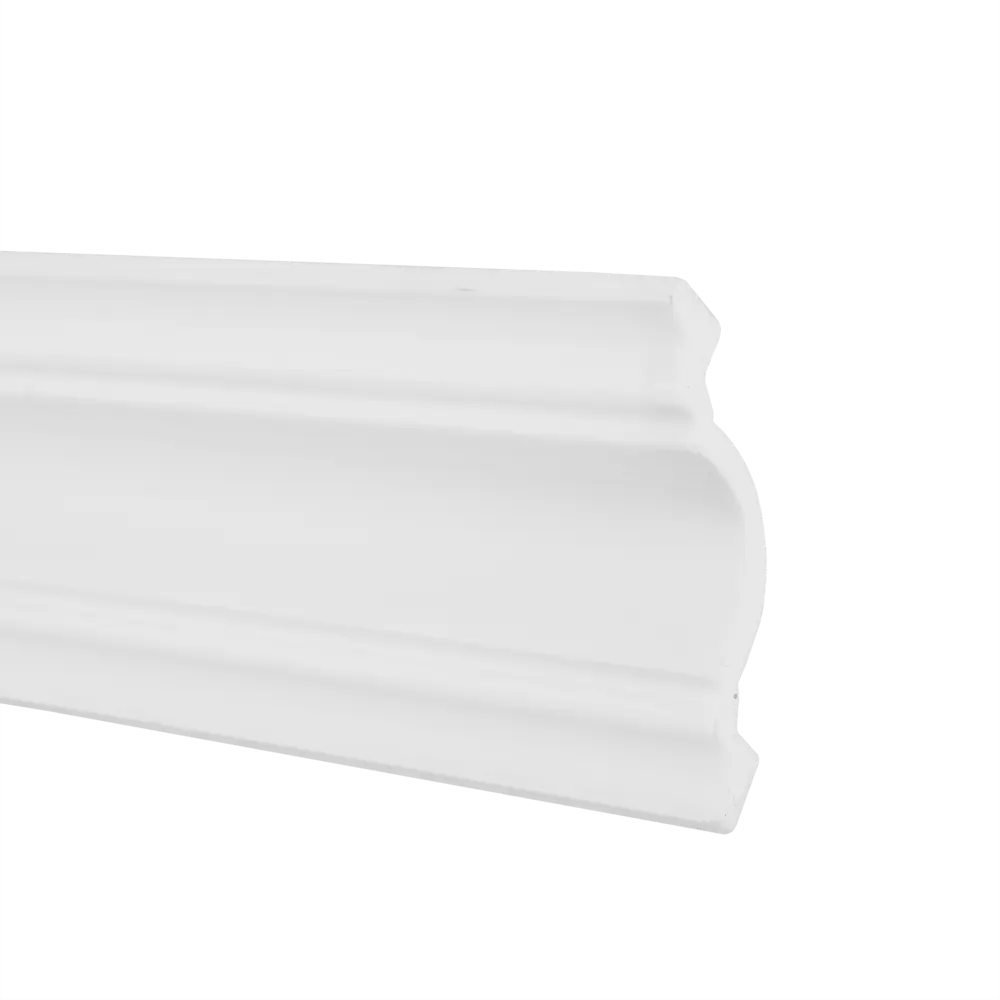 Плинтус потолочный полистирол Inspire DSMSL01103 белый 80x80x2000 мм STLM-2019733