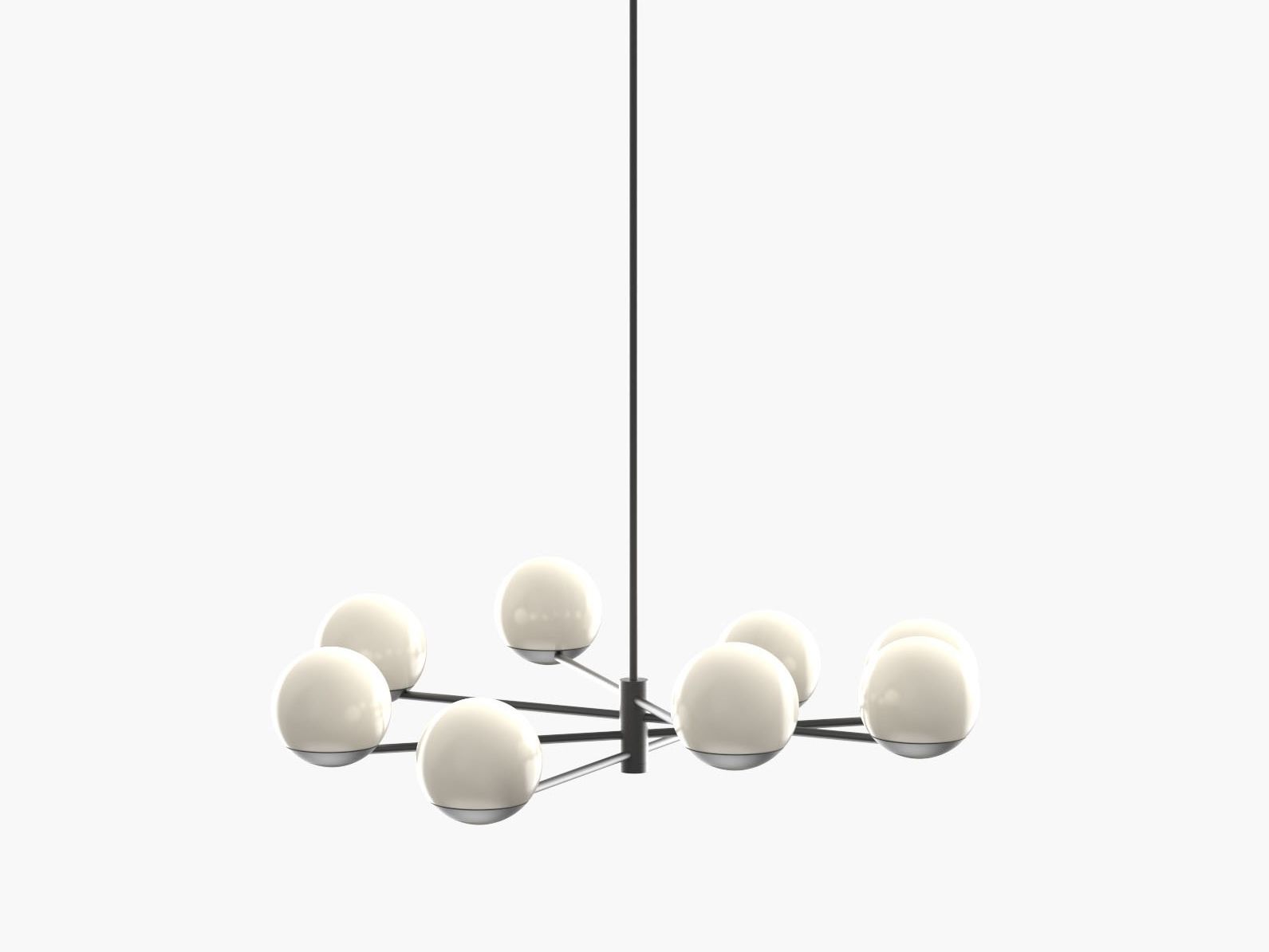 Светодиодный потолочный светильник ручной работы Cameron Design House Мяч и обруч ARCH-00089460 - Вид №9