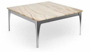 Caroti Журнальный столик с низким кристаллом в современном стиле с основанием 4 звезды Concept Art.121 - dolomite
