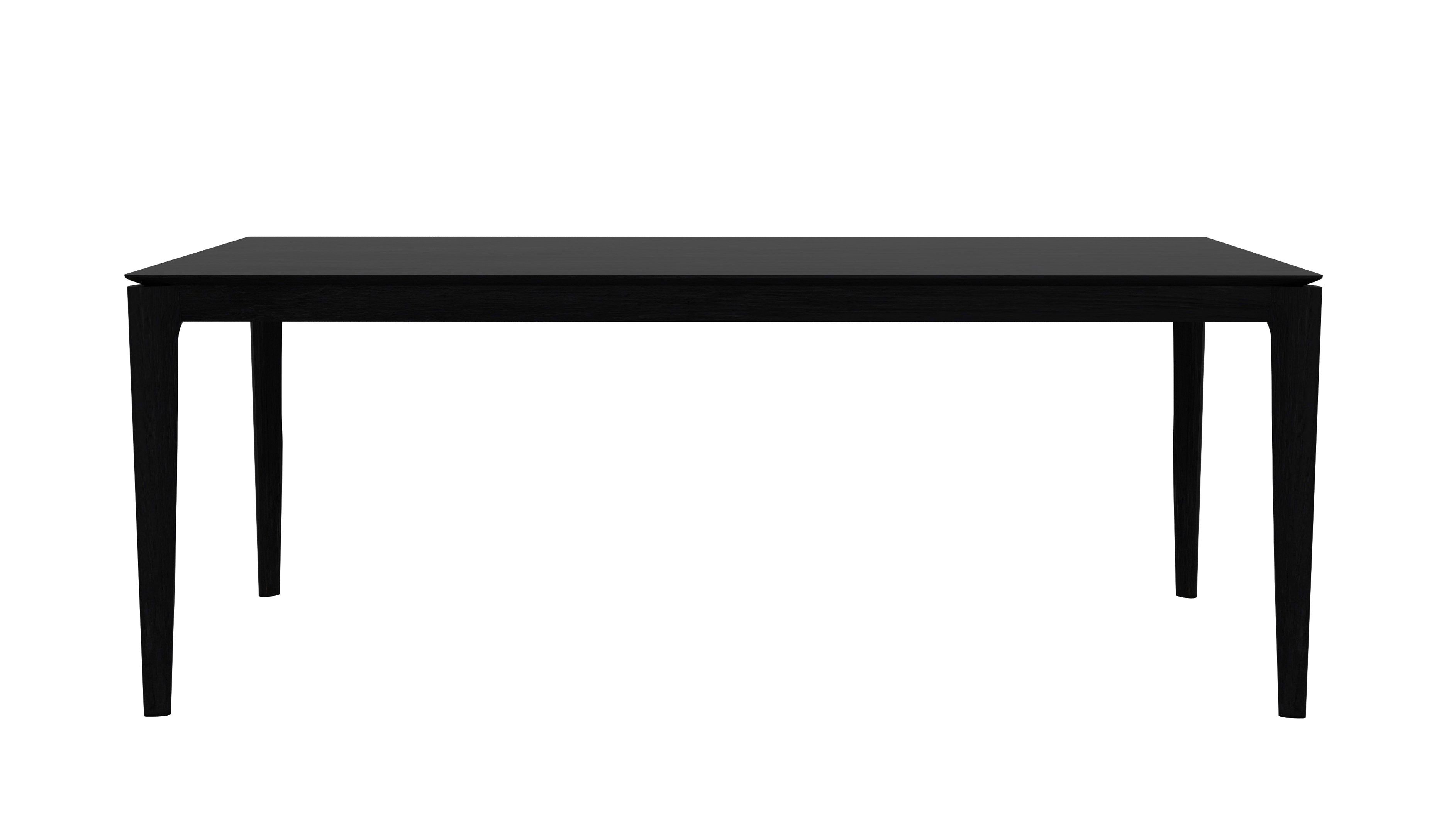 Прямоугольный обеденный стол из дуба Ethnicraft OAK BOK BLACK ARCH-00101142 - Вид №4