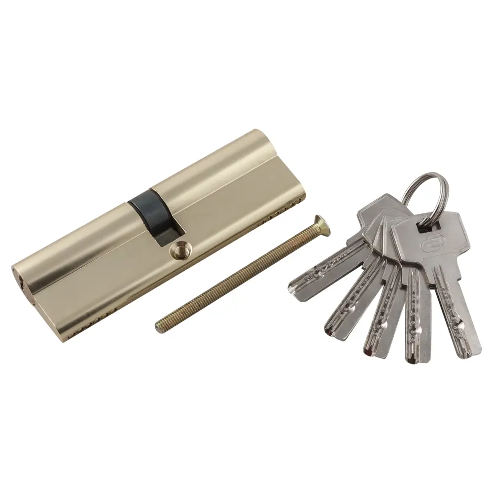 Цилиндр Standers ключ/ключ 50х50 золото, TT-CAB828 STLM-2079311 - Вид №1