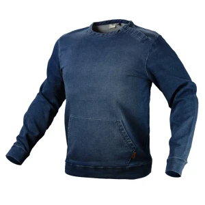 Толстовка Neo Tools Denim темно-синяя размер XL рост 187 83304100 STLM-2114978