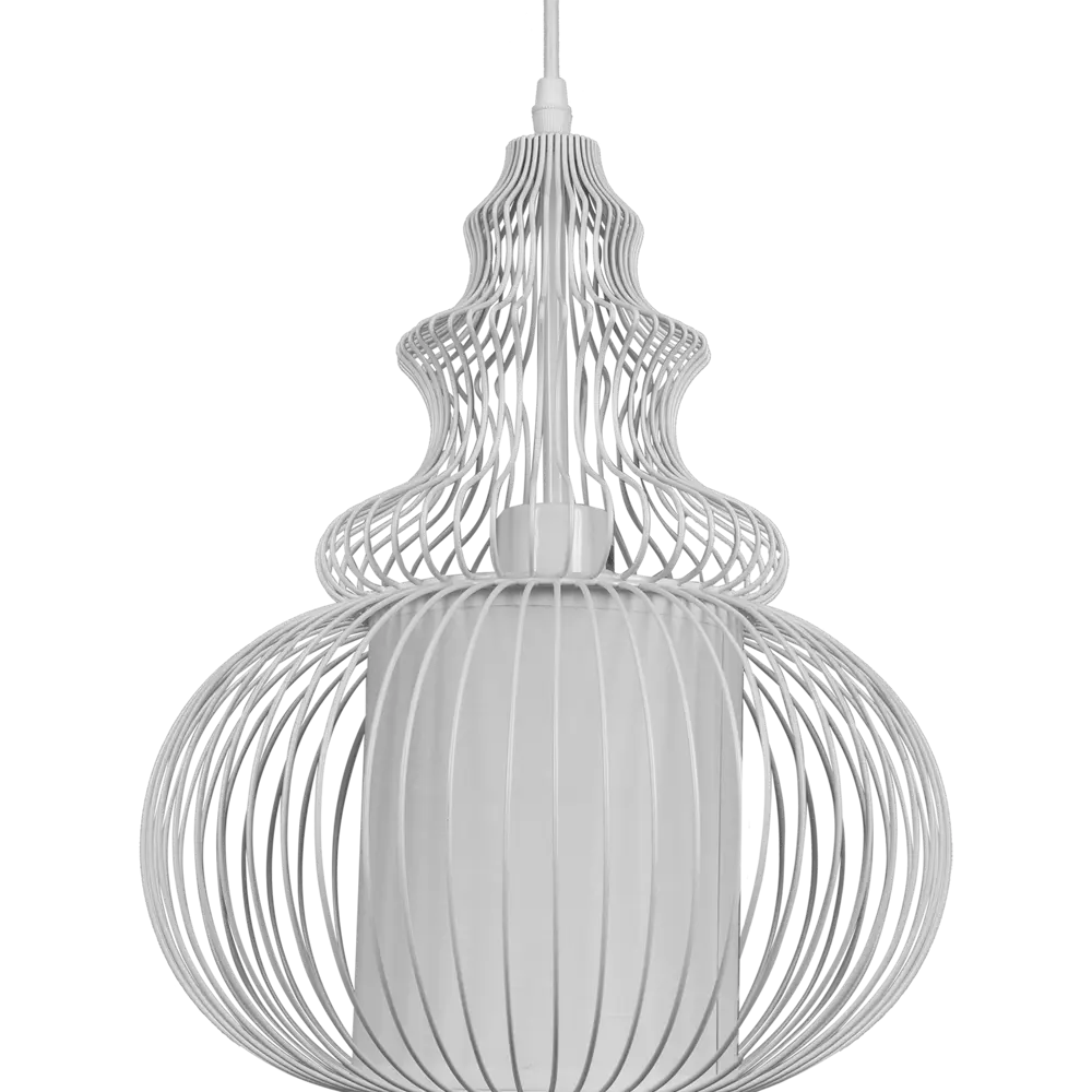 Светильник Globo 1xE27x40 Вт, 30 см, цвет белый STLM-2152406