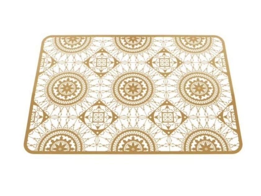 Прямоугольная латунная подложка Driade ITALIC LACE ARCH-00124068