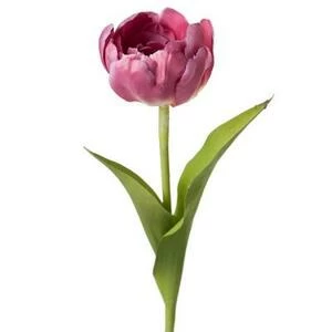 Пионовидный Тюльпан розовый искусственный 36 см
