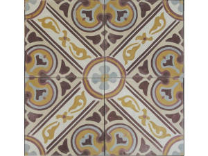 Украшенный цементный брикет