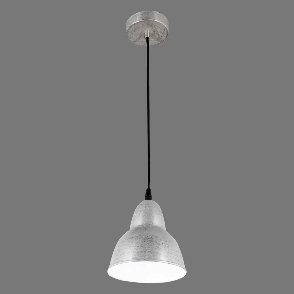 Подвесной светильник Eglo Truro 1хE27x60 Вт цвет серебро/патина Maytoni STLM-2199376 - Вид №1