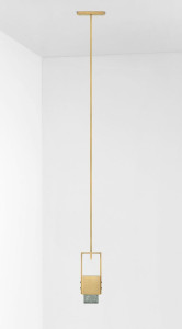 Металлический светодиодный подвесной светильник