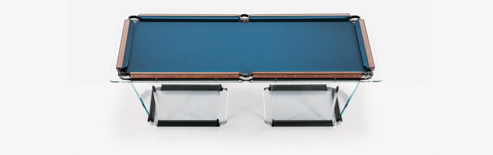 Бильярдный стол из закаленного стекла с грецкими орехами Teckell T1.3 ARCH-00109158 - Вид №7