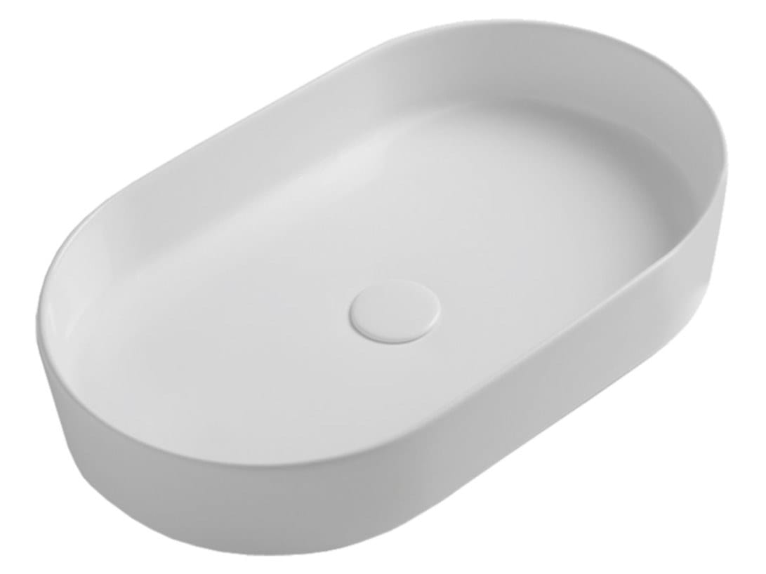 Керамическая овальная столешница Olympia Ceramica Smash ARCH-00020239