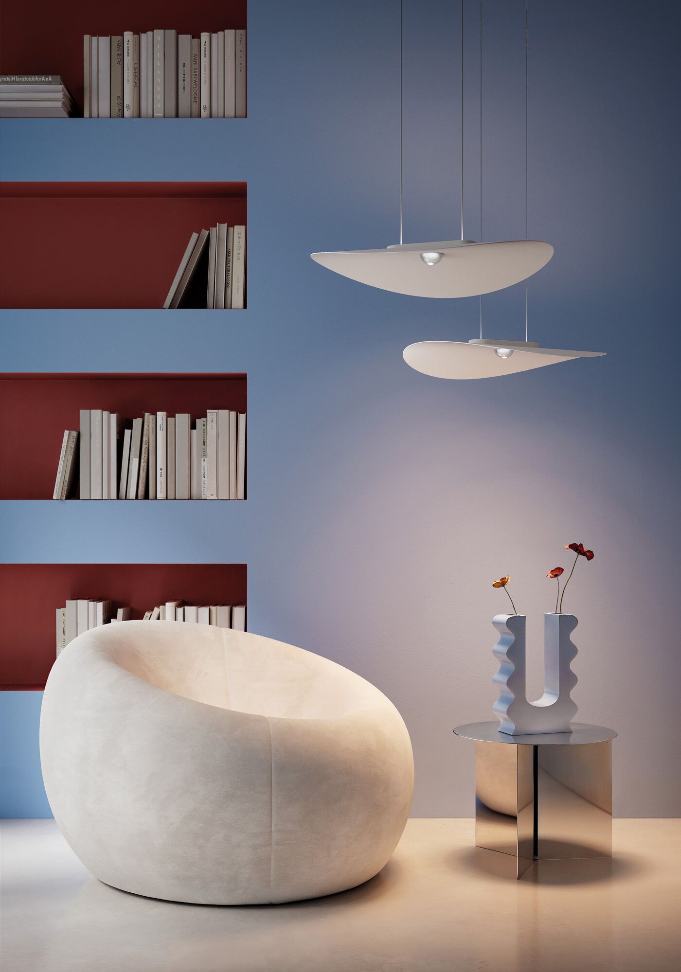 Алюминиевый подвесной светильник Cini&Nils Manta ARCH-00074388