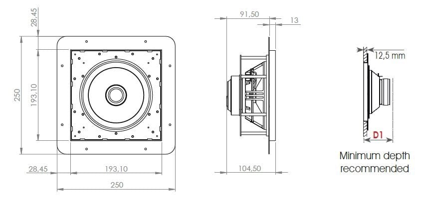 Металлический акустический диффузор Garvan Acoustic Luna ARCH-00074260 - Вид №7