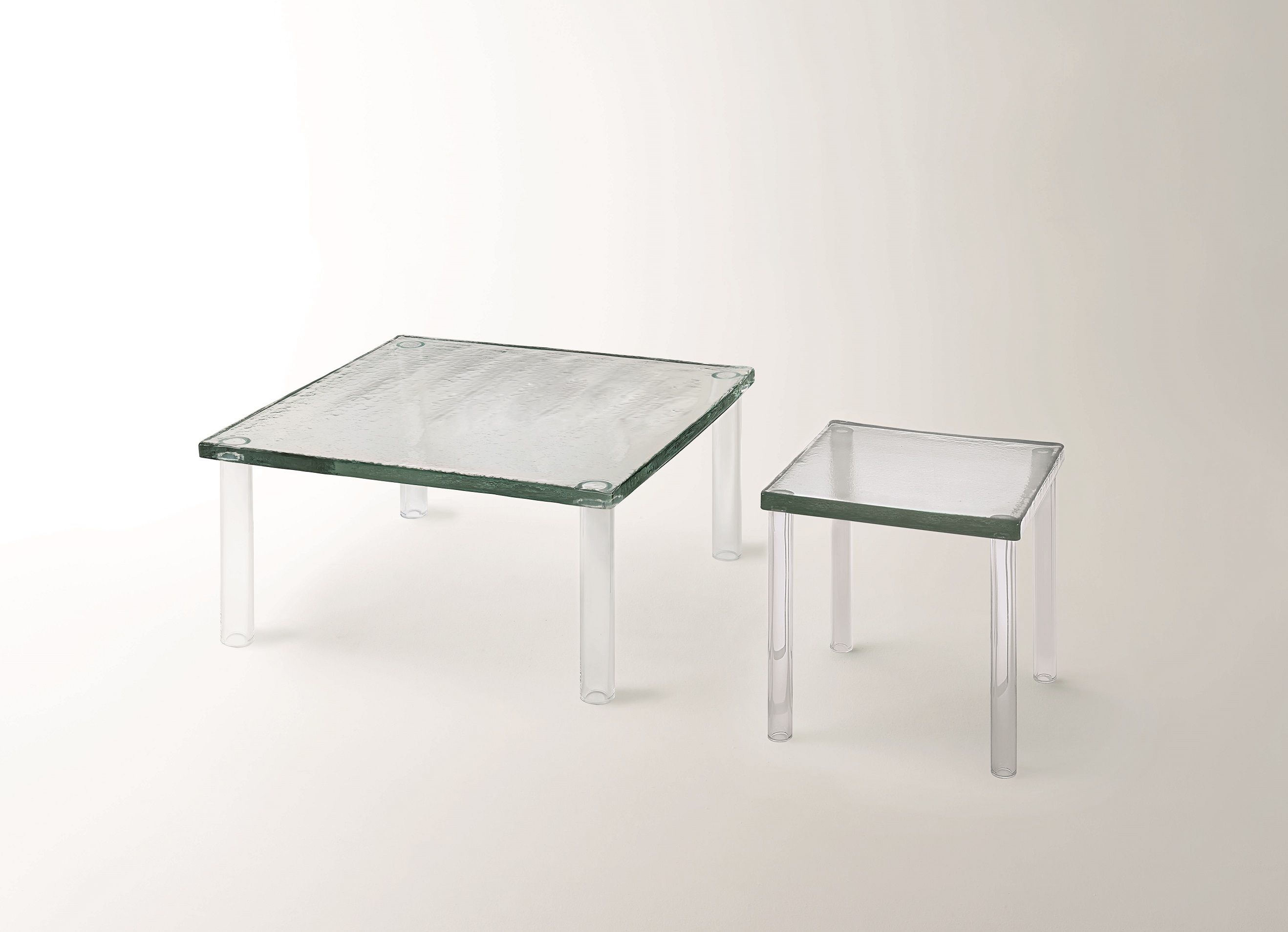 Квадратный журнальный столик из муранского стекла Glas Italia Гнездование ARCH-00035703 - Вид №2