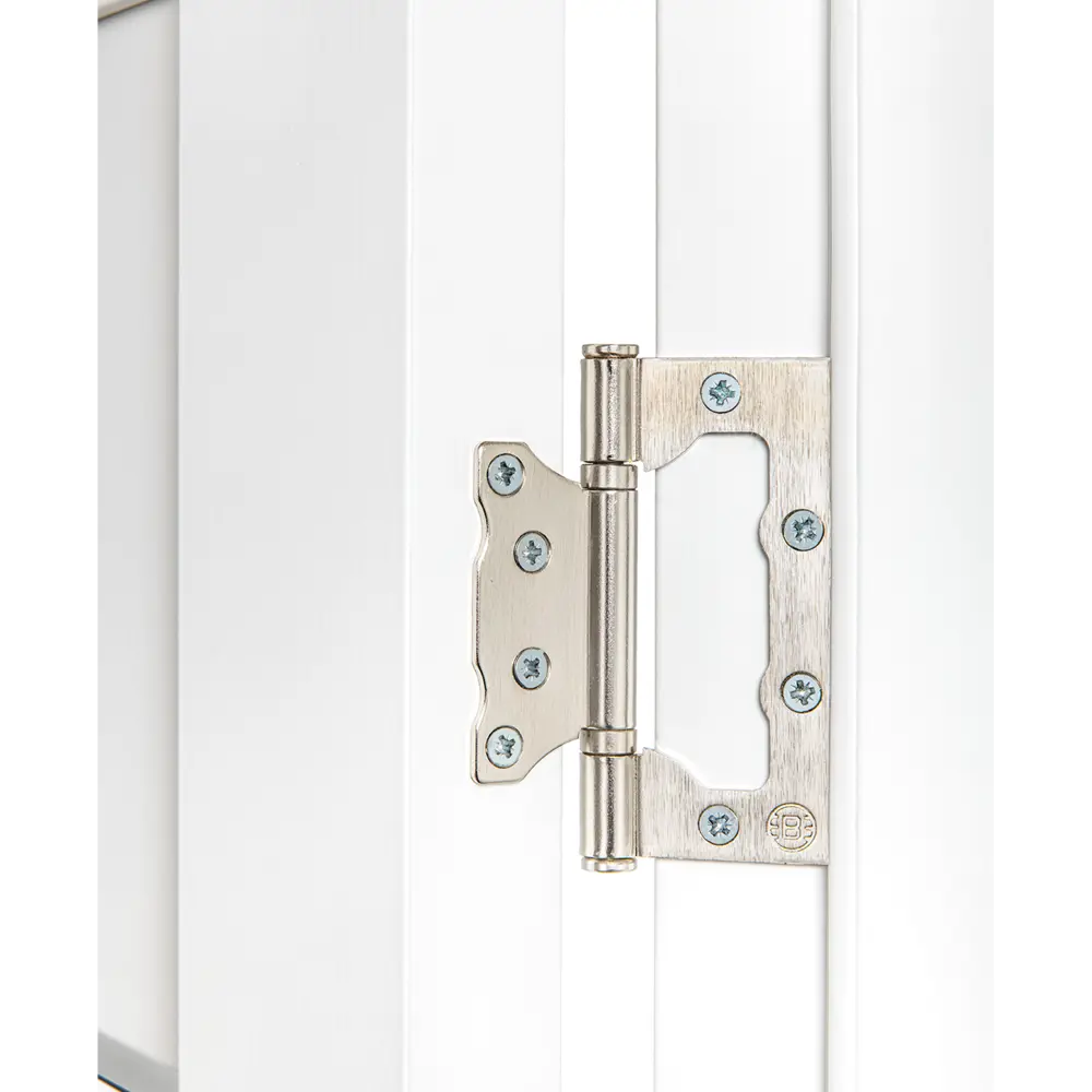 Дверь межкомнатная глухая Богема 60x200 см Hardflex цвет белый с замком и петлями PORTIKA STLM-2023827 - Вид №4