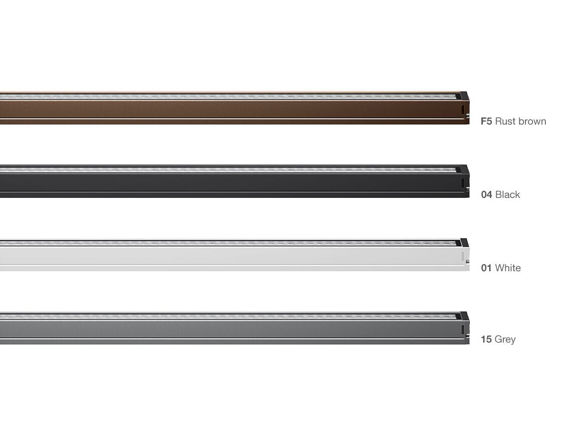 Алюминиевый и стеклянный линейный профиль освещения с системой RGB iGuzzini Linealuce ARCH-00089019 - Вид №10