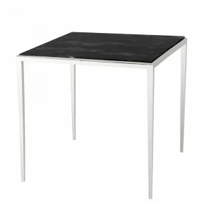 Приставной столик с мраморным топом коричневый 60 см Henley от Eichholtz EICHHOLTZ  242451 Черный