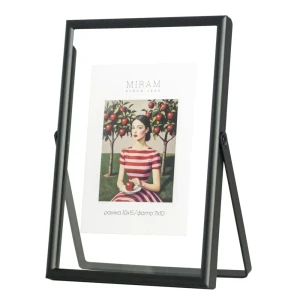 Рамка без паспарту Мирам 10x15 см цвет черный
