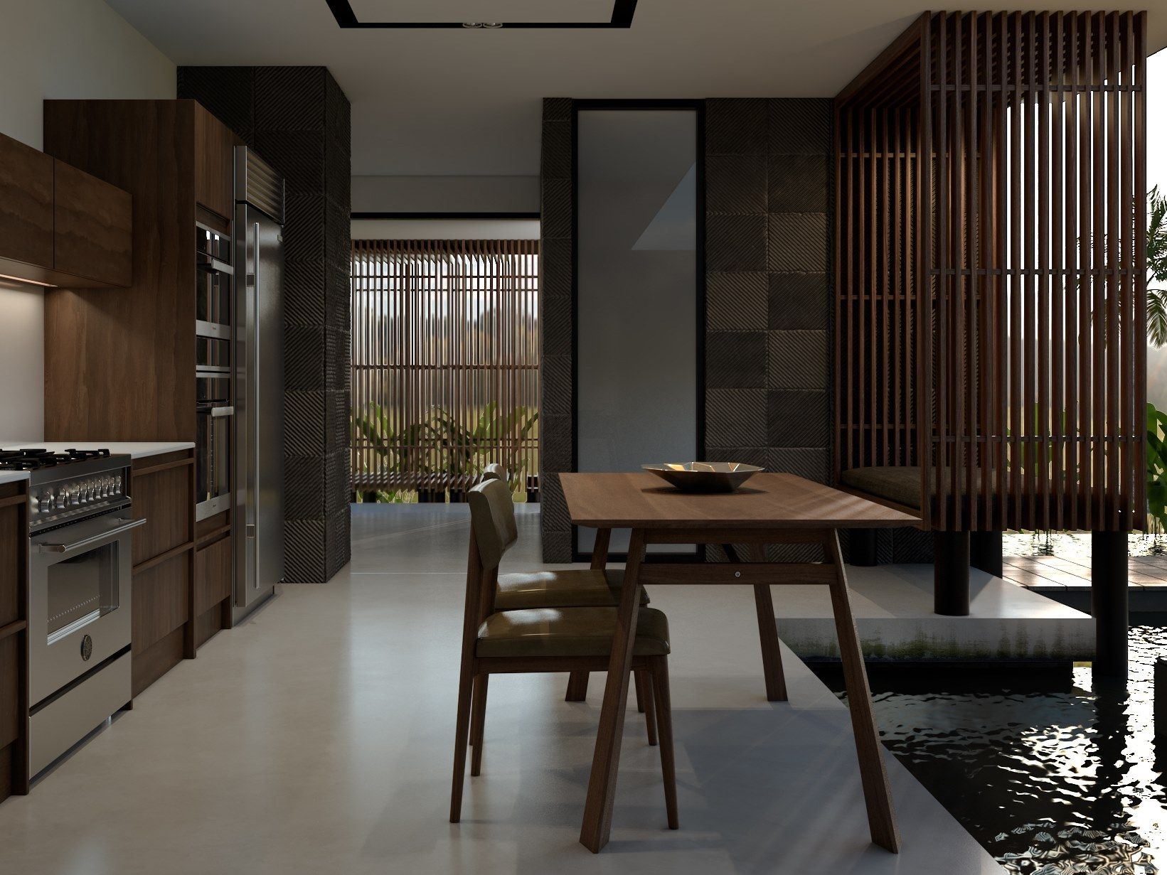 Деревянный прямоугольный обеденный стол KARPENTER Carpenter ARCH-00090644 - Вид №4