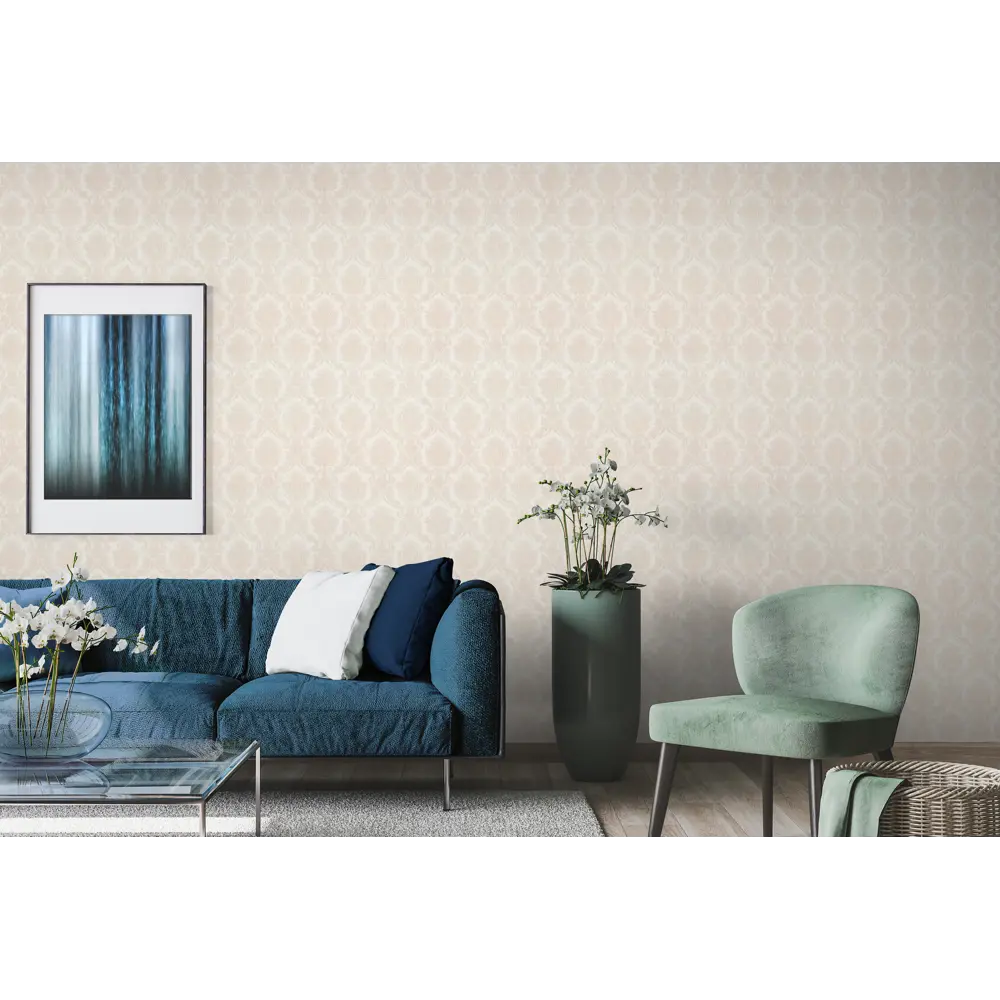 Обои виниловые Vog Collection Берсел бежевые 1.06 м VV31155-22 84180849 STLM-2210108 Берсель - Вид №2