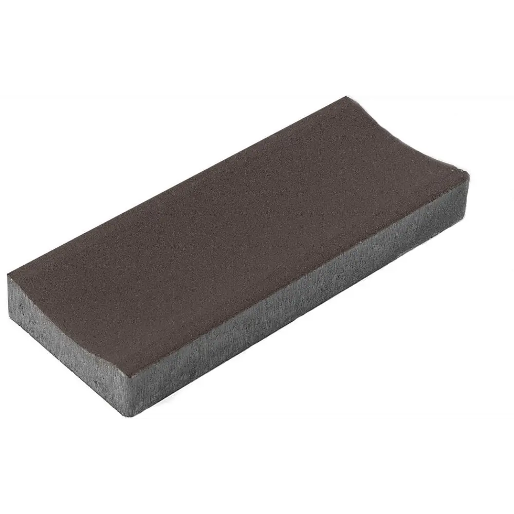 Плитка тротуарная водоотводная BRAER 500x200x60 мм коричневый STLM-2069453