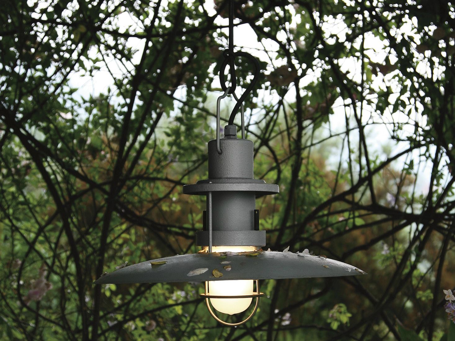 Открытый подвесной светильник из смолы и алюминия Martinelli Luce система Polo ARCH-00146604 - Вид №2